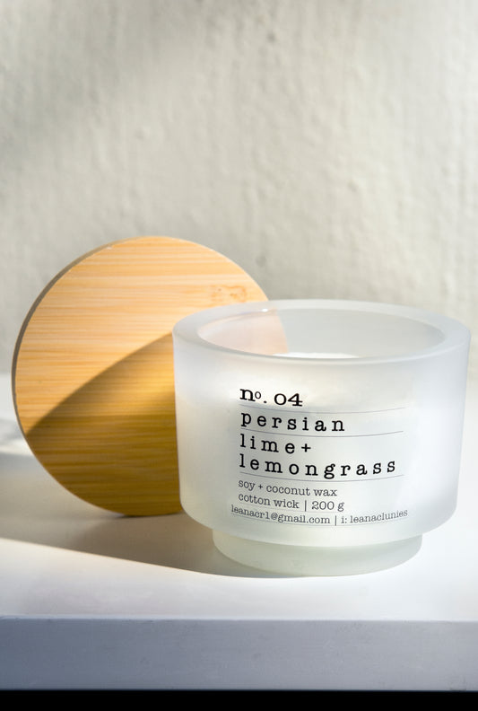 250ml 'Modern Minimalist' Elegant Frosted White