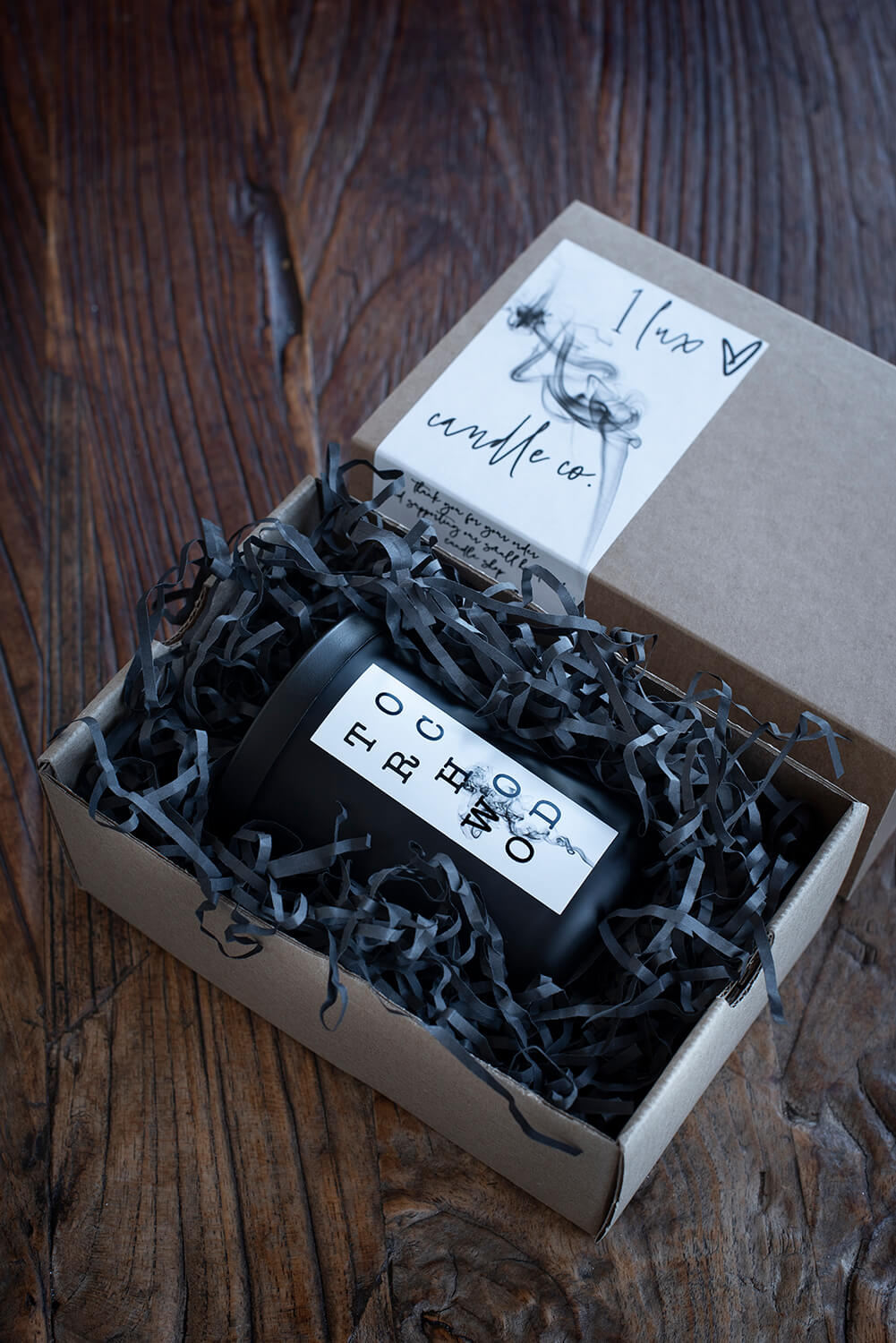 Cool 'Black & White' Black Frosted