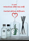 Double Pack LESS 20% Valentines Month 'FragranceLab' Triangle + Ball Shape Glass Jars PLUS 2 Fragrance Oils + 2 x Sets Diffuser Reeds